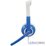 Volkano Kids Chat Junior series headset with mic - Blue