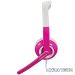 Volkano Kids Chat Junior series headset with mic - Pink