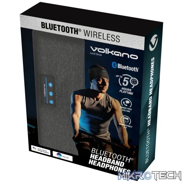 1 Volkano Lucid Series Bluetooth Headband Headphones - Image 1
