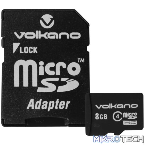 1 Volkano Micro Series 8GB Micro SD card - Image 1