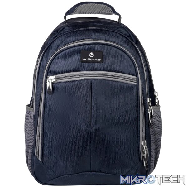 1 Volkano Orthopaedic Backpack 36L - Navy/ Grey - Image 1