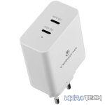Volkano Potent Duo series 65W Dual PD Compact Wall Charger