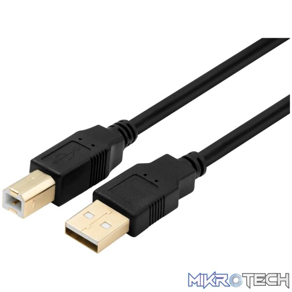 1 Volkano Print series USB printer cable 5 m - Image 1