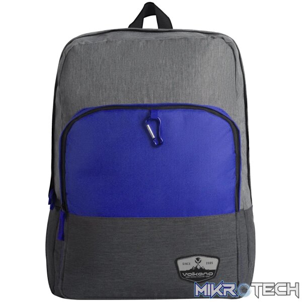 1 Volkano Ripper Backpack Grey/Blue. - Image 1
