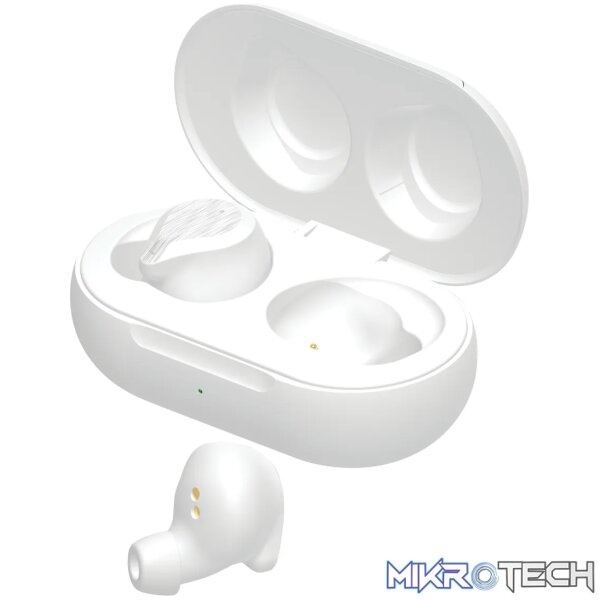 1 Volkano Scorpio Series True Wireless Earphones - White - Image 1