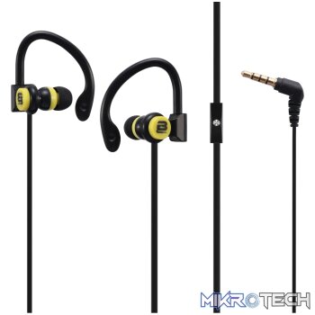 Bounce Break series earphones Black/Yellow