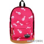 Volkano Suede Series Backpack Pineapples (Pink)