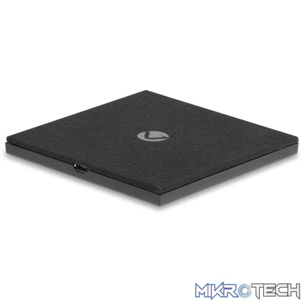 1 Volkano Sunder series Fabric Wireless Charge Pad - black - Image 1