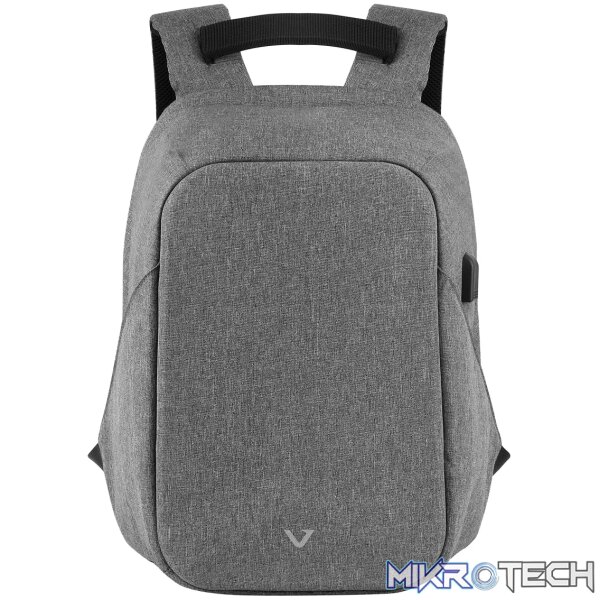 1 Volkano Trident 15.6 inch Laptop Backpack Grey - Image 1