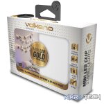 Volkano Twinkle Series Mini LED Clip String Lights - Gold
