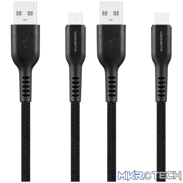 1 Volkano Weave series Micro USB 4 Cable Pack - Image 1