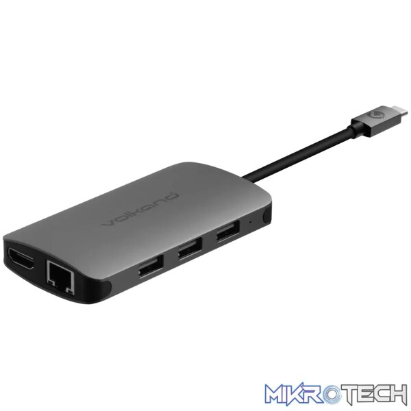 1 VolkanoX Core Multi series USB Type C 9-in-1 Docking Station - Image 1