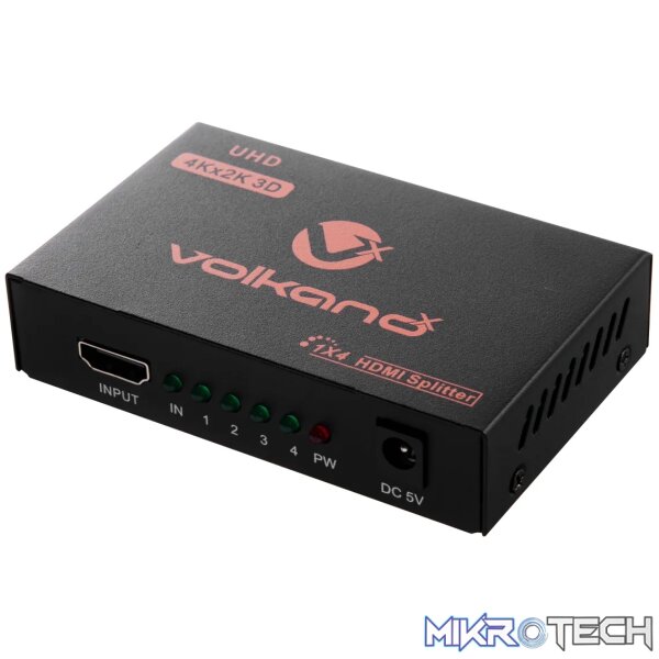 1 VolkanoX Define series HDMI Splitter 4 Way - Image 1