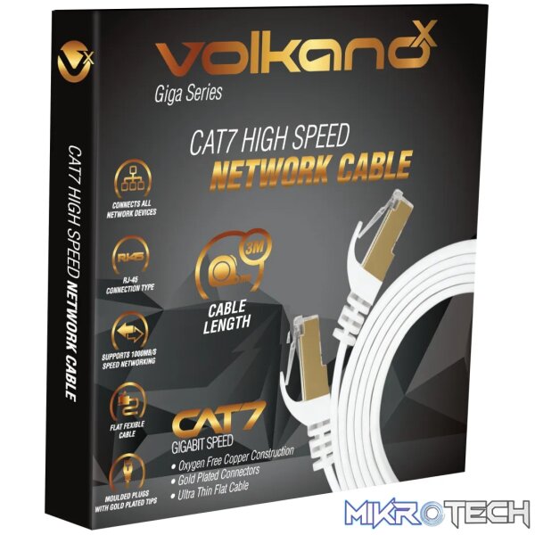 1 VolkanoX Giga series Cat 7 Network cable - Image 1