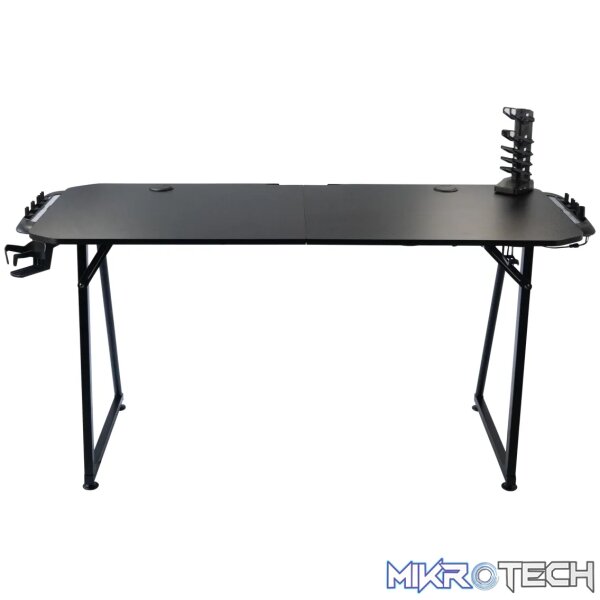 1 VX Gaming Loki series Gaming Desk with RGB Lighting, - Image 1