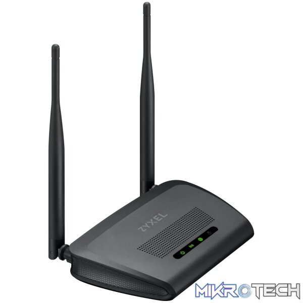 1 ZYXEL NBG-418Nv2 Wireless N300 Home Router - Image 1