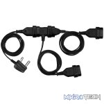 Easy Cable Extender Daisy Chain Kit 2M - Black