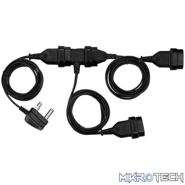 1 Easy Cable Extender Daisy Chain Kit 2M - Black - Image 1