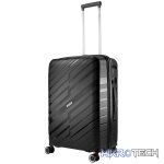 Highlander Java PP 4-Wheel Spinner 65cm Luggage Black - Image 2