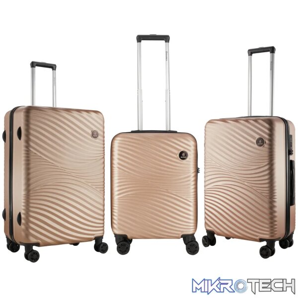 1 Highlander Maui ABS 4-Wheel Spinner 65cm Luggage Champ - Image 1