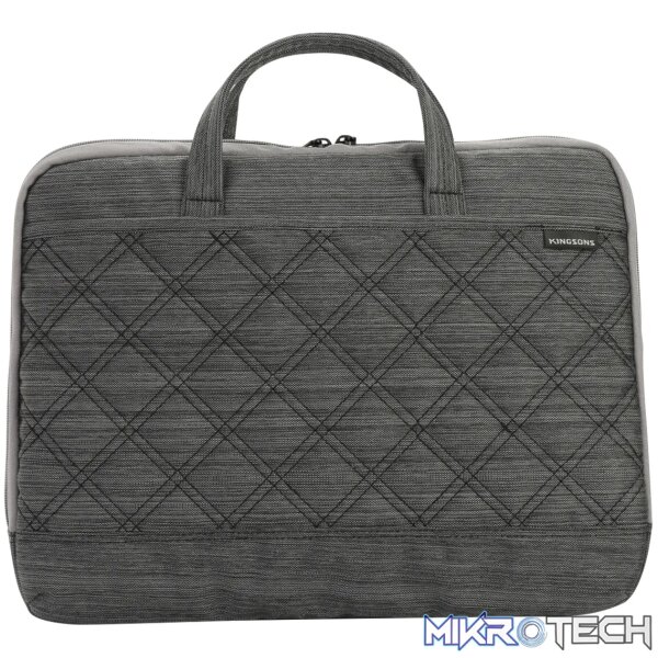 1 Kingsons Trace 15.6 inch Laptop Bag Black - Image 1