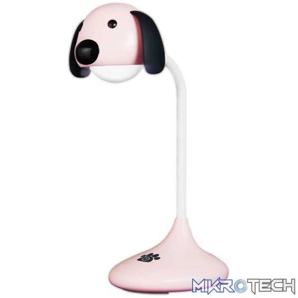 1 Lumo Neon series LED Desk Lamp - Pink Dog - Image 1