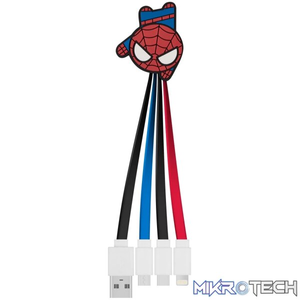 1 Marvel 3-in-1 charging cable - Spider-Man - Image 1