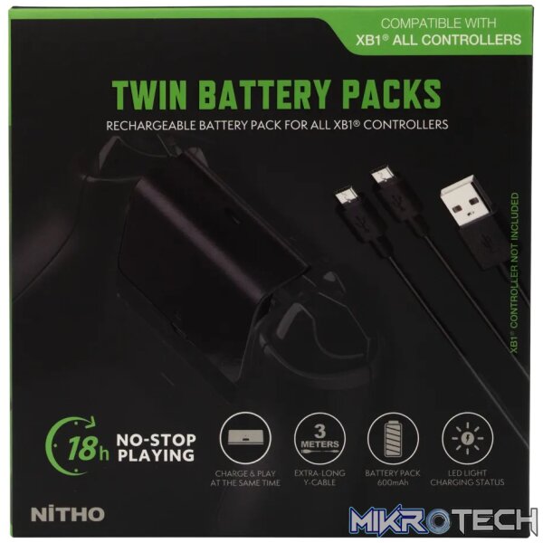 1 Nitho XB1 TWIN BATTERY PACKS - Image 1