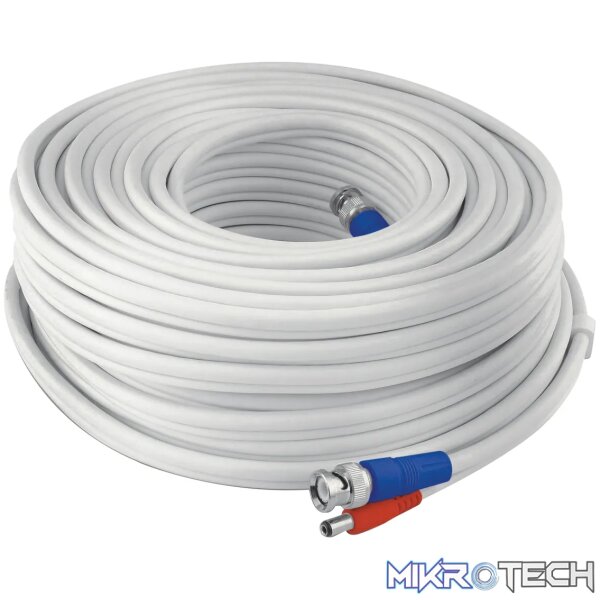 1 Patrol 30m Video and Power Extension Cable White - Image 1