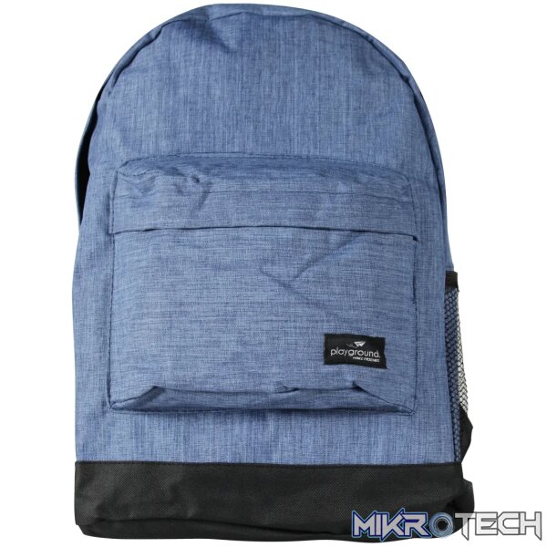 1 Playground Studytime Backpack Navy Mel - Image 1