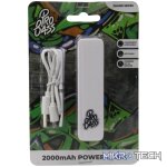 Pro Bass Engine Series 2000mAh Powerbank- White