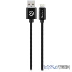 Amplify Linked series USB to Lightning braided cable Blck 1M