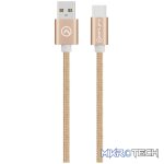 Amplify Linked series USB Type-C cable braided 2 meter Gold