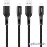 Rocka Quadro series Type-C 4 Pack Cables