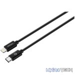 Rocka Sprite seriesType-C to MFI cable 1.2m black