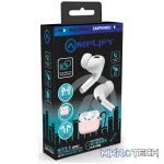 Amplify Note X Series TWS Earphones + Case - Pink Cover