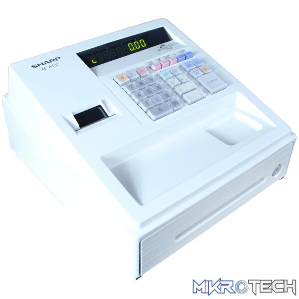 Sharp XE-A137-WH Cash register - Image 2