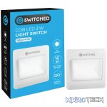 SWITCHED 120 Lumen LED Light Switch ? White