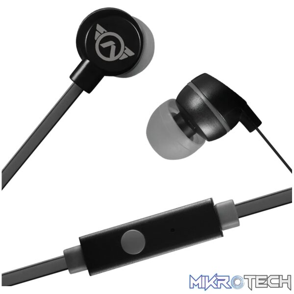 1 Amplify Sport Quick series earbuds with mic - black/grey - Image 1