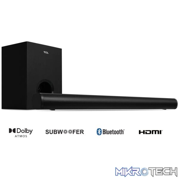1 TCL 2.1 Channel 200W Sound Bar with Wireless Subwoofer - Image 1