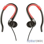 Amplify Sport Rapid series earbuds with pouch - Black/Red