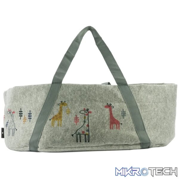 1 Totes Babe Giraffe Baby Carrier?Grey - Image 1
