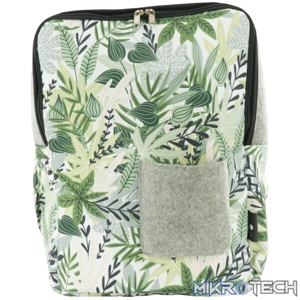 1 Totes Babe Jungle Diaper Backpack Green - Image 1