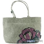 Totes Babe Peony Diaper Tote?Grey