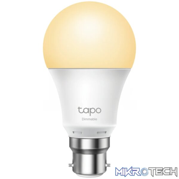 1 TP-Link Tapo L510E 8.7W Smart Wi-Fi Warm White Light Bulb - Image 1