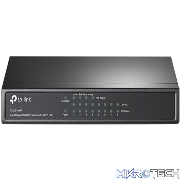 1 TP-Link TL-SG1008P - Image 1