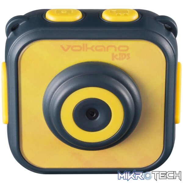 1 Volkano Funtime series Kids action camera - Yellow - Image 1