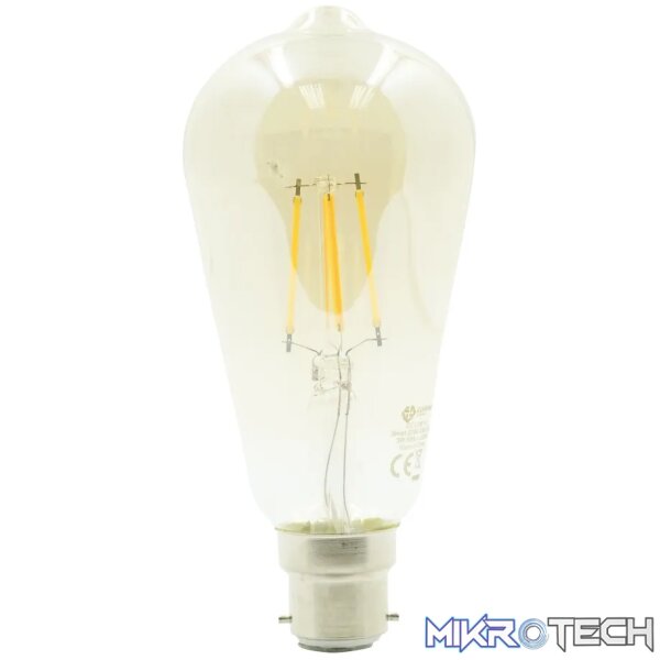 Smart WiFi Bulb 5W LED Amber Filament Vintage Bayonet - Image 9