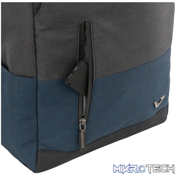Volkano Infinity 15.6" Laptop Backpack Grey/Airforce - Image 10
