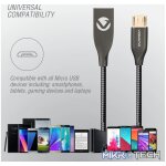 Volkano Iron Series Micro USB Cable - Black - Image 10